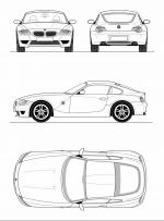 BMW Z4 M Coupe 2006 года